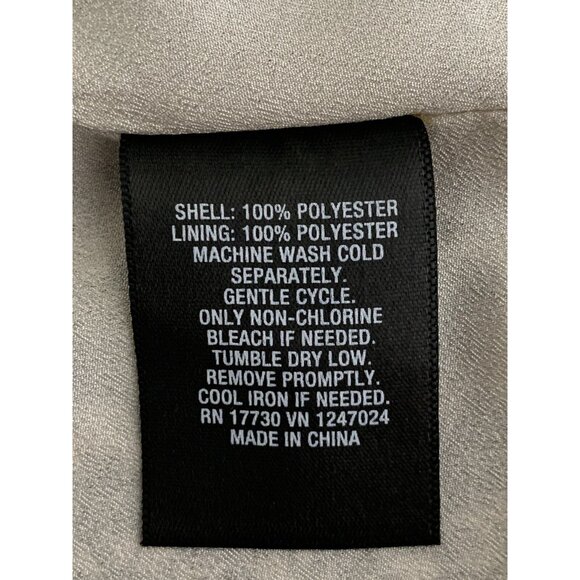 Mossimo Ruffled Short Sleeve Patterned Dress Elastic Waist Keyhole Back XXL - Picture 10 of 10